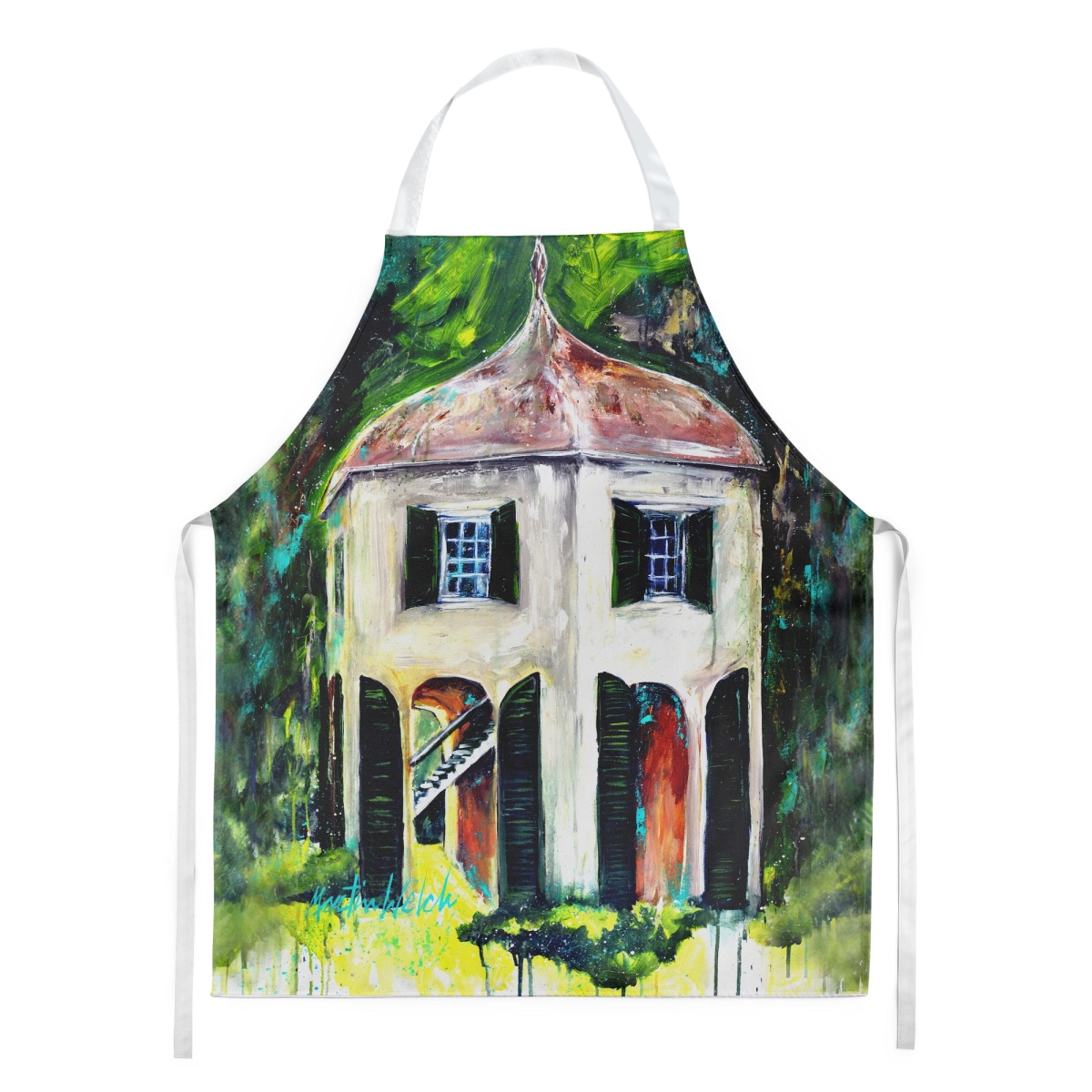 Picture of Carolines Treasures MW2015APRON 30 x 27 in. Batchelors Pad Garsoniere Apron