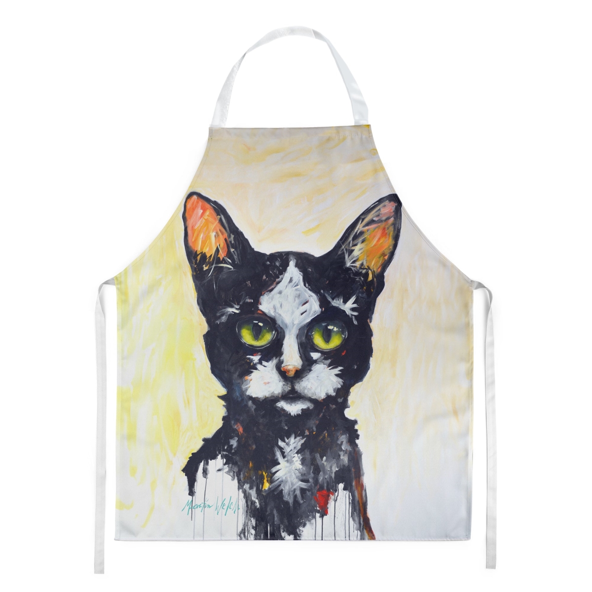 Picture of Carolines Treasures MW2020APRON 30 x 27 in. Big Kitty Cat Apron