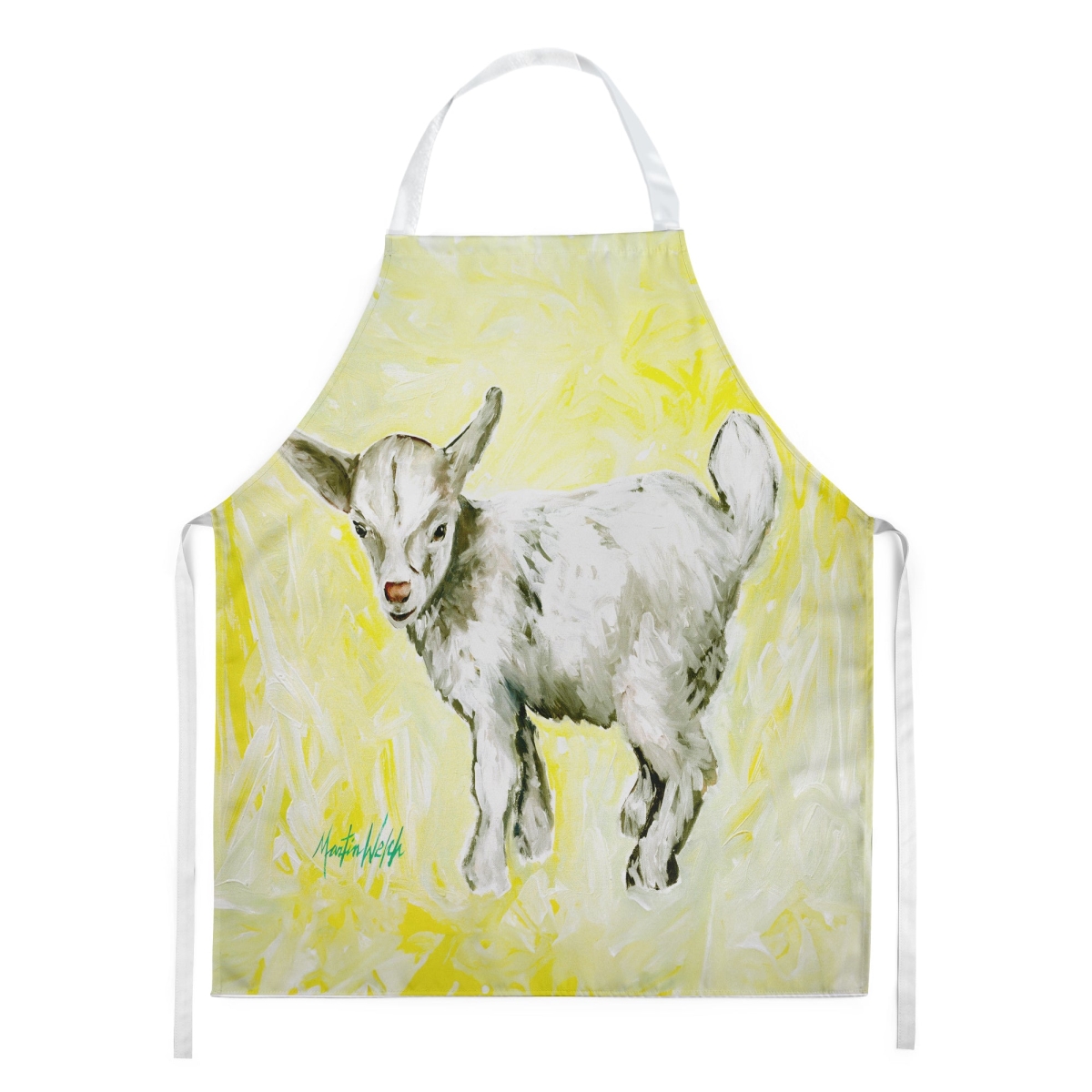 Picture of Carolines Treasures MW2021APRON 30 x 27 in. Billy the Kid Goat Apron