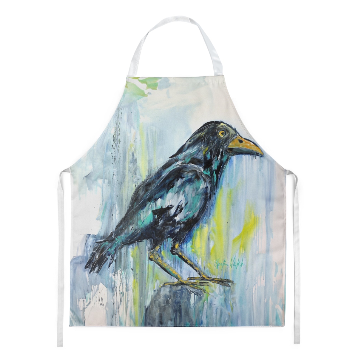 Picture of Carolines Treasures MW2030APRON 30 x 27 in. Burnt Corn Crow Apron