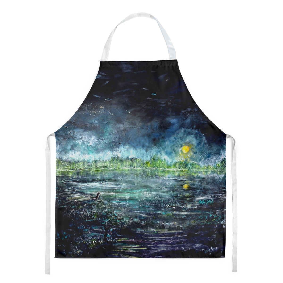 Picture of Carolines Treasures MW2033APRON 30 x 27 in. By the Moonlight Apron