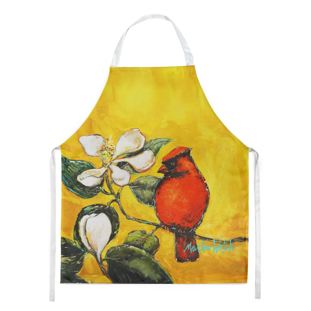 Picture of Carolines Treasures MW2035APRON 30 x 27 in. Cardinal Ochre Apron
