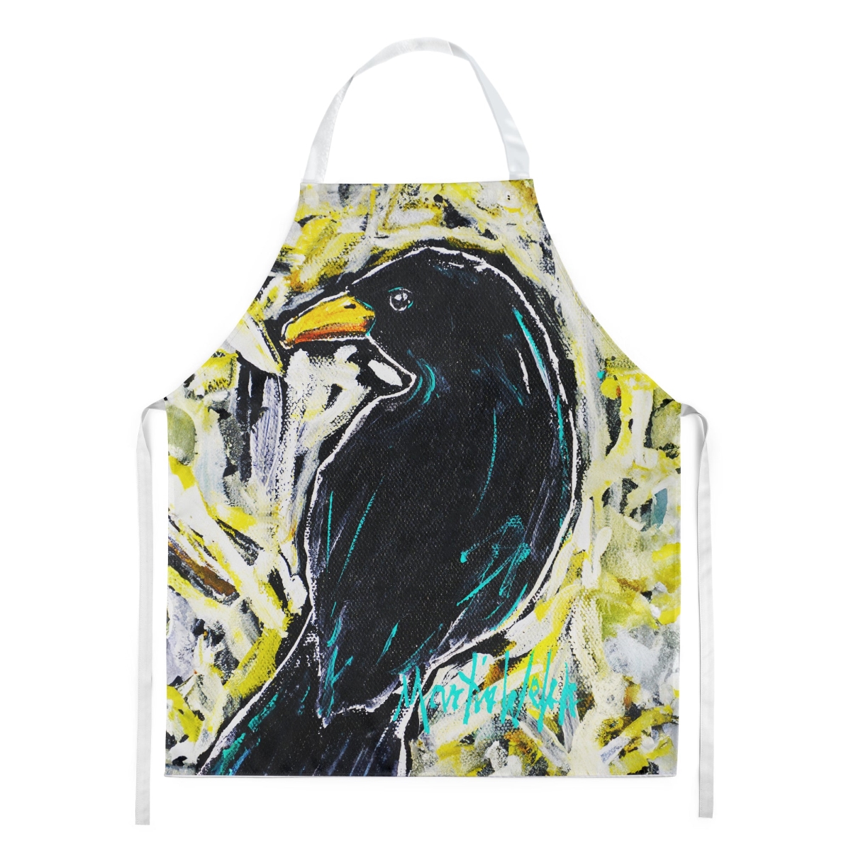 Picture of Carolines Treasures MW2044APRON 30 x 27 in. Crow Adam Apron