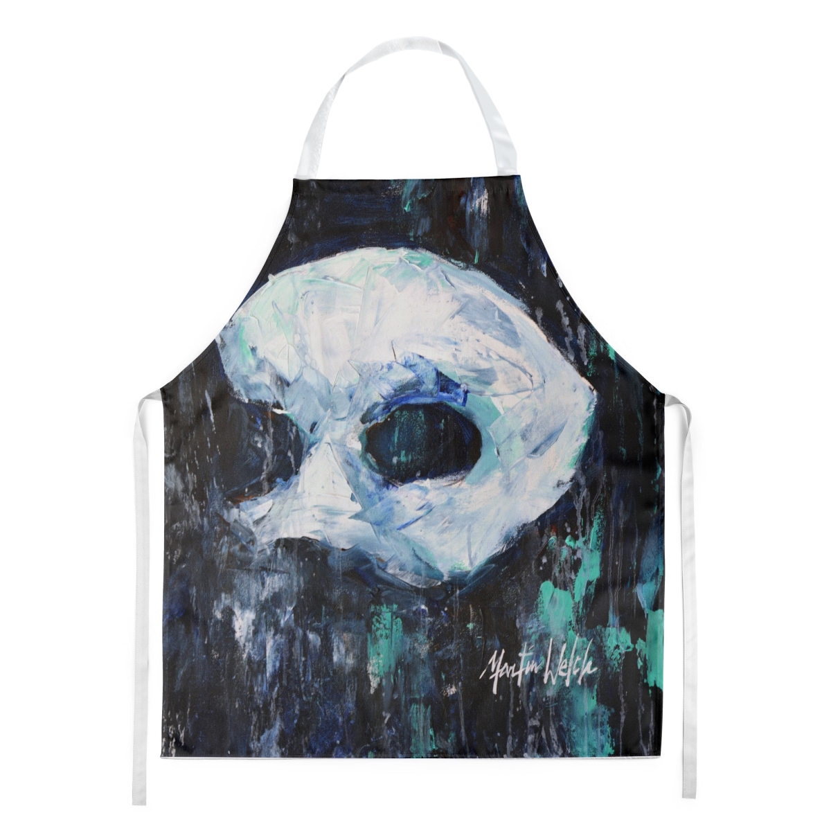 Picture of Carolines Treasures MW2046APRON 30 x 27 in. Cryptic Mask Apron