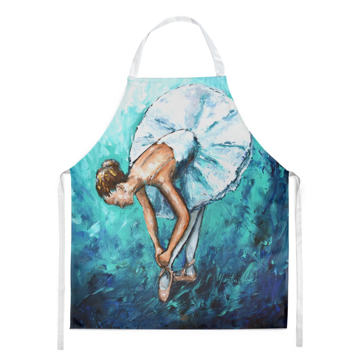Picture of Carolines Treasures MW2051APRON 30 x 27 in. Early Practice Ballet Apron