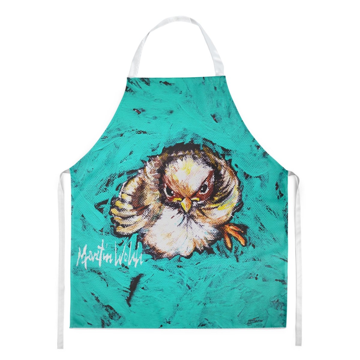 Picture of Carolines Treasures MW2058APRON 30 x 27 in. Fiest Chic Bird Apron