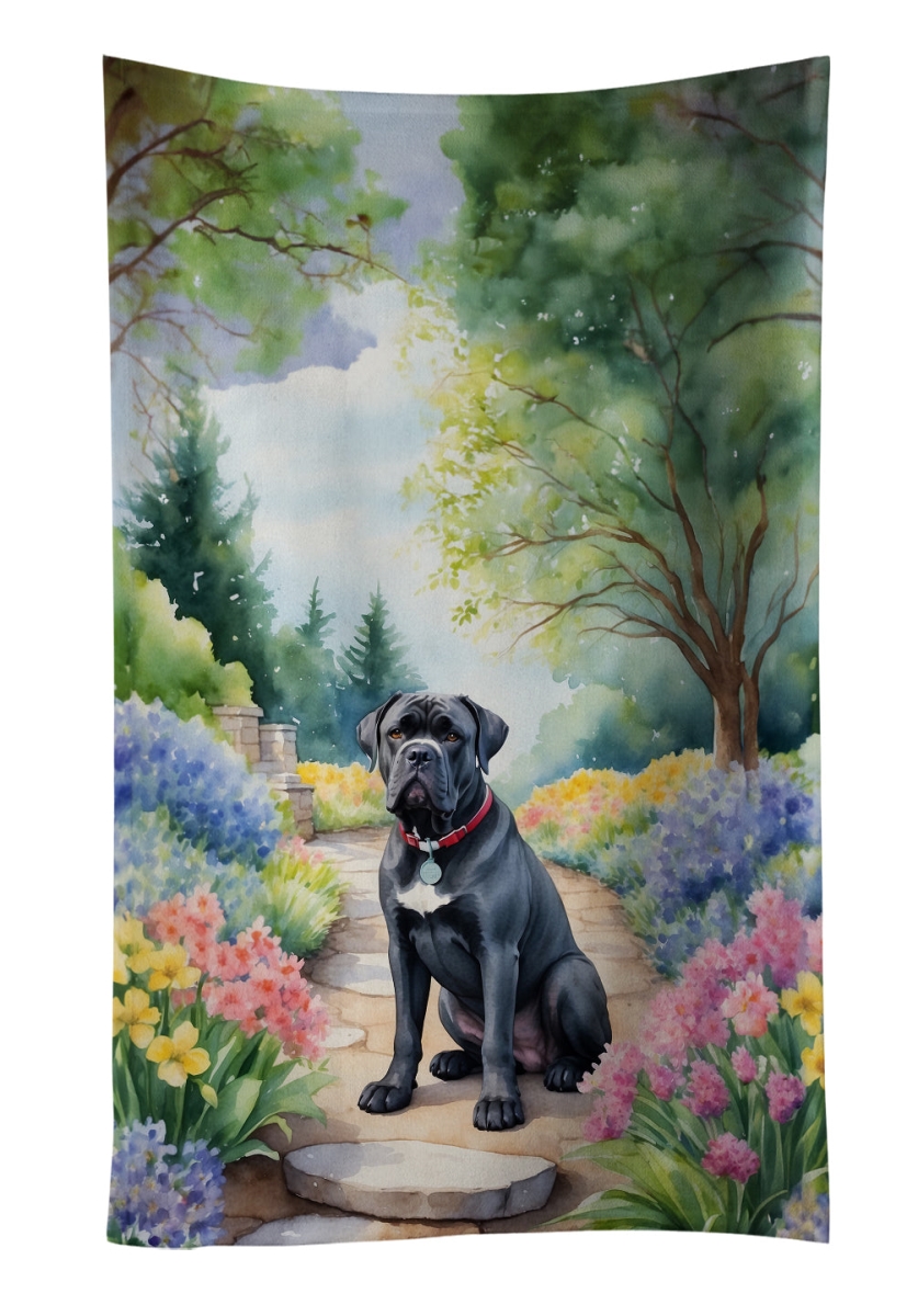 DAC6591KTWL 25 x 15 in. Cane Corso Spring Path Kitchen Towel