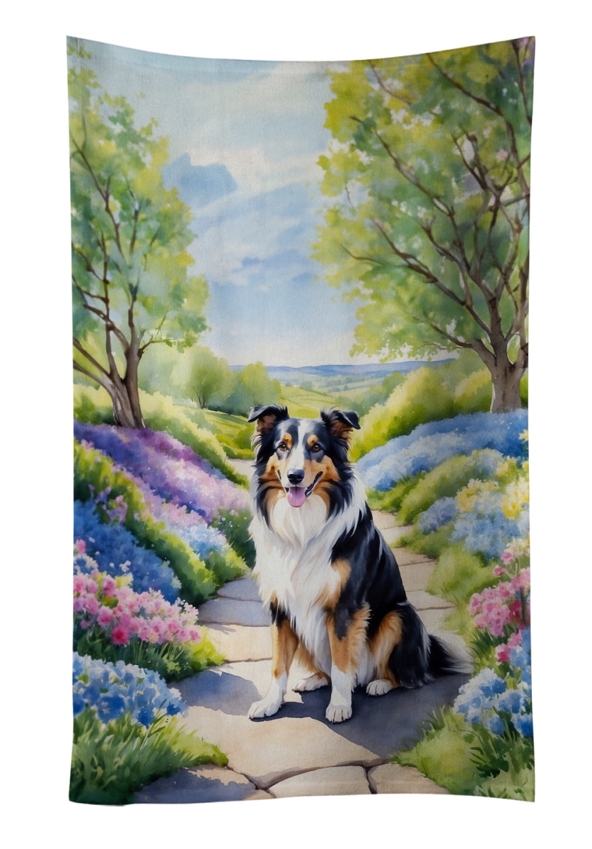 DAC6607KTWL 25 x 15 in. Collie Spring Path Kitchen Towel