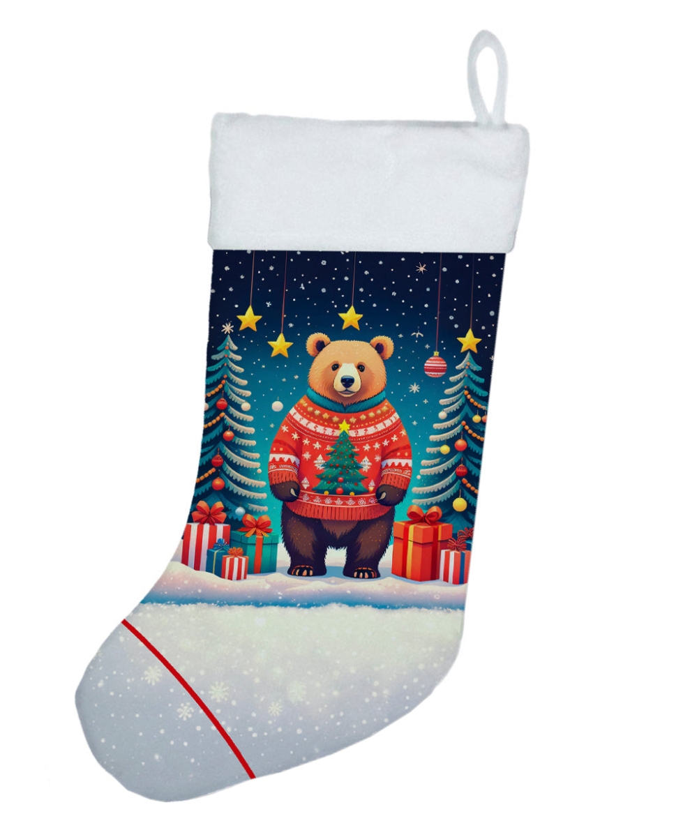 DAC1168CS 18 x 13.5 in. Bear Christmas Stocking