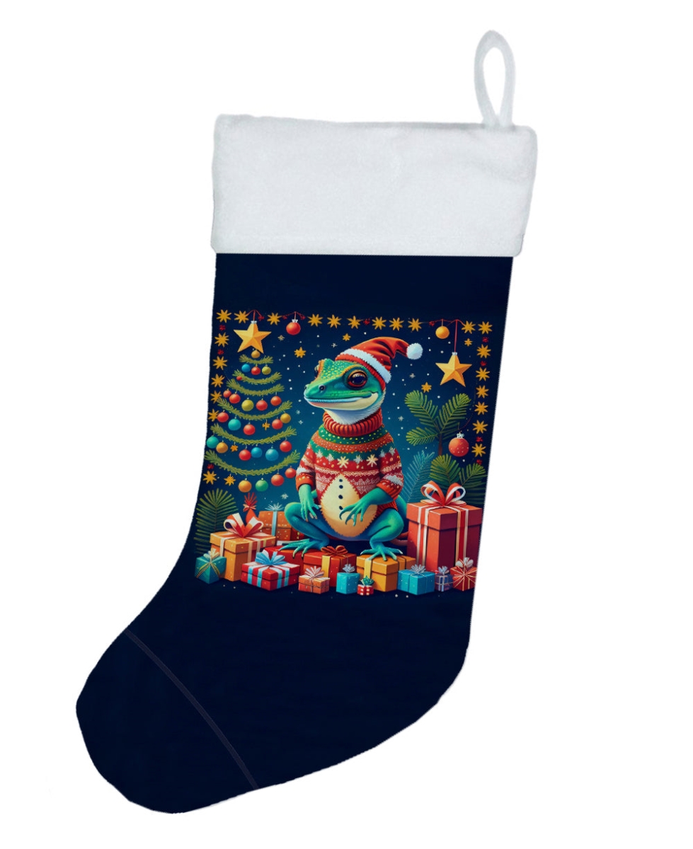 DAC1180CS 18 x 13.5 in. Gecko Christmas Stocking