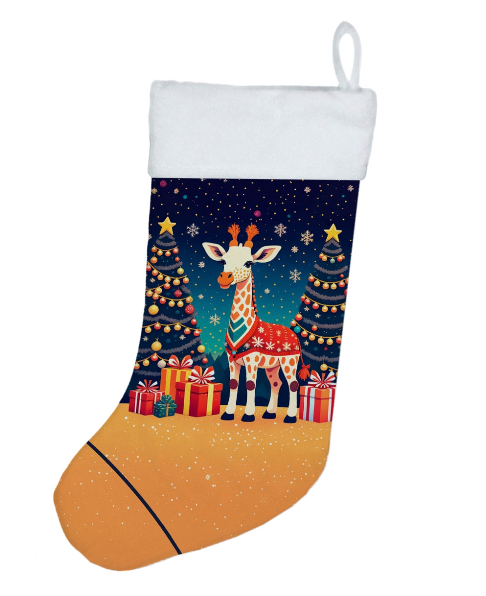 DAC1182CS 18 x 13.5 in. Giraffe Christmas Stocking