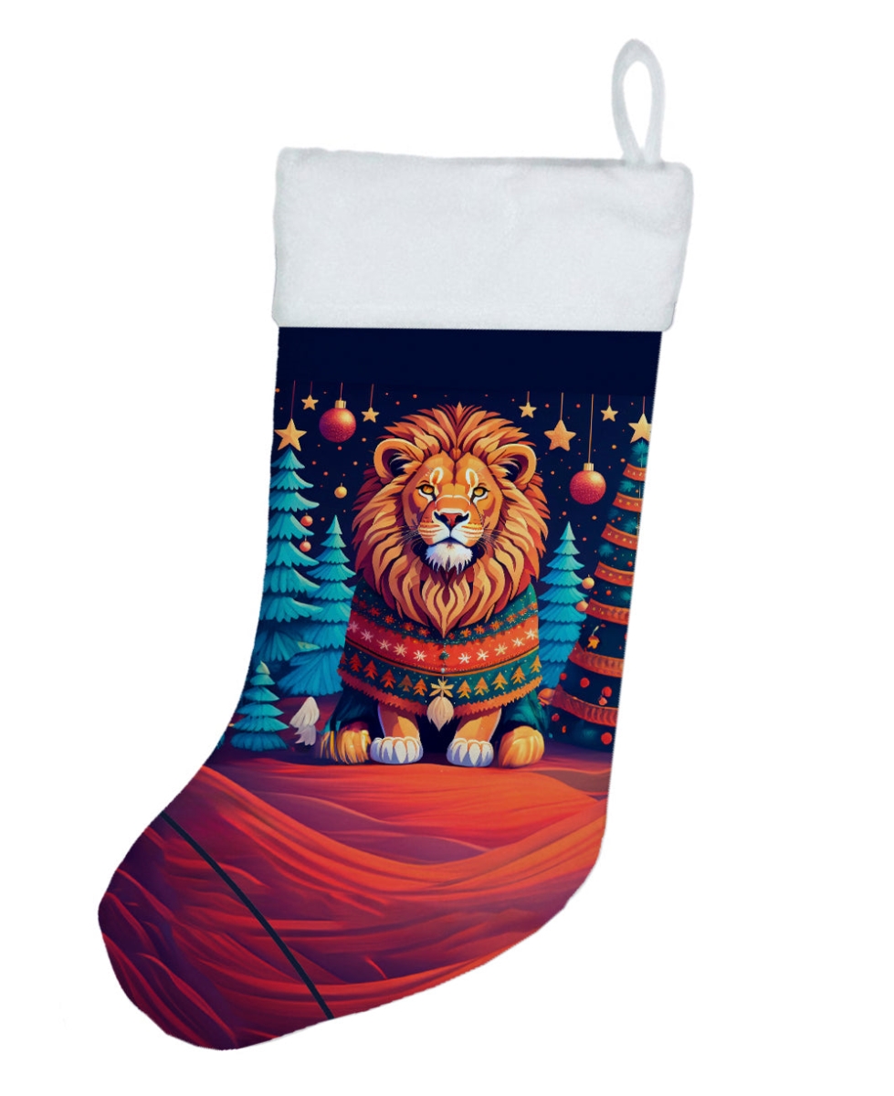 DAC1190CS 18 x 13.5 in. Lion Christmas Stocking