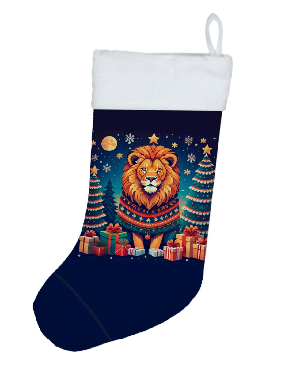 DAC1191CS 18 x 13.5 in. Lion Christmas Stocking