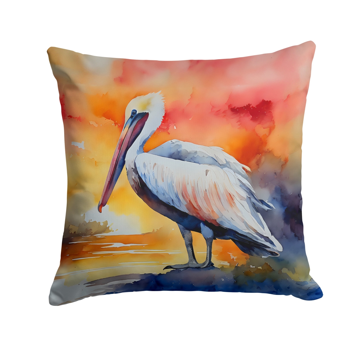 DAC2852PW1818 18 x 18 in. Pelican Throw Pillow