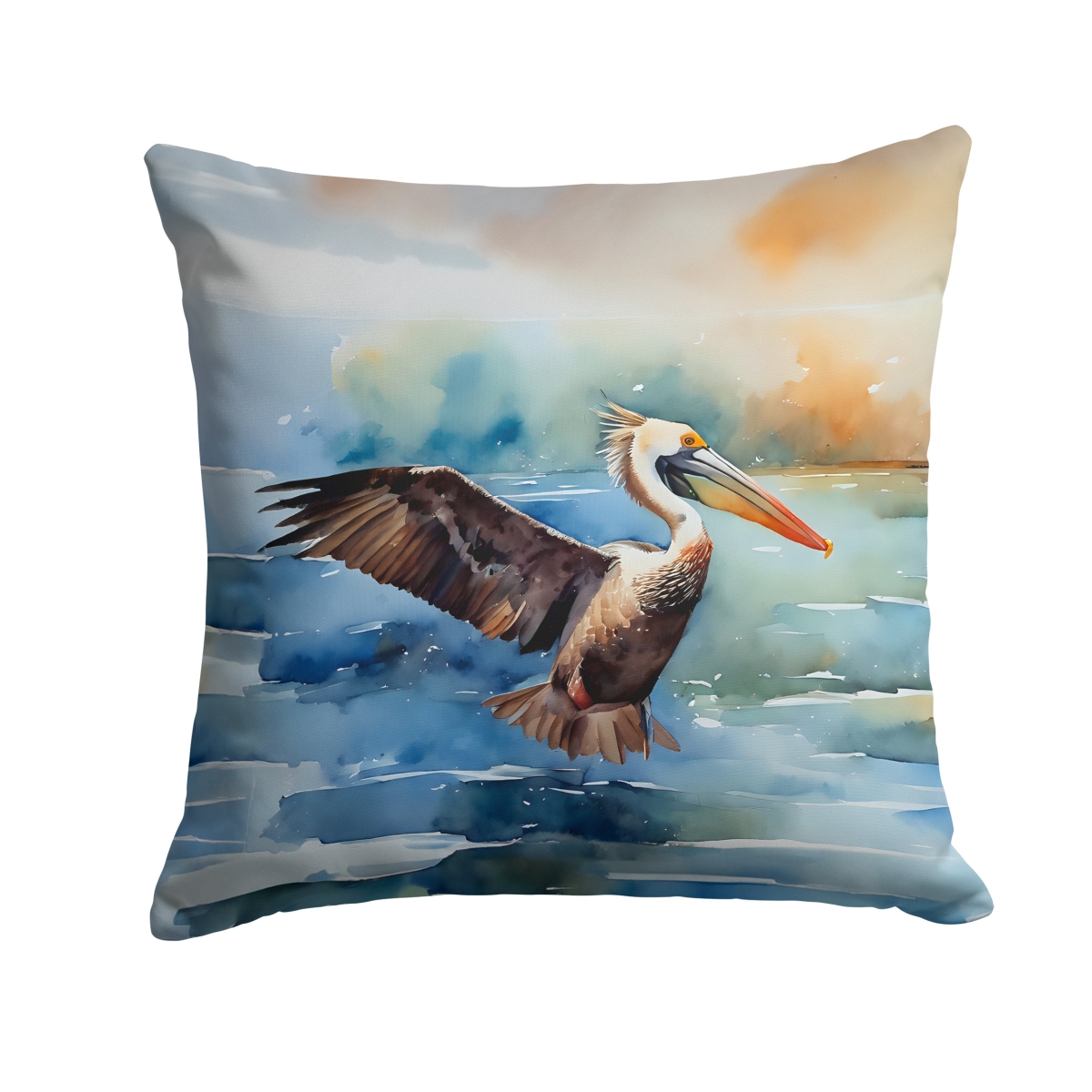 DAC2856PW1818 18 x 18 in. Pelican Throw Pillow