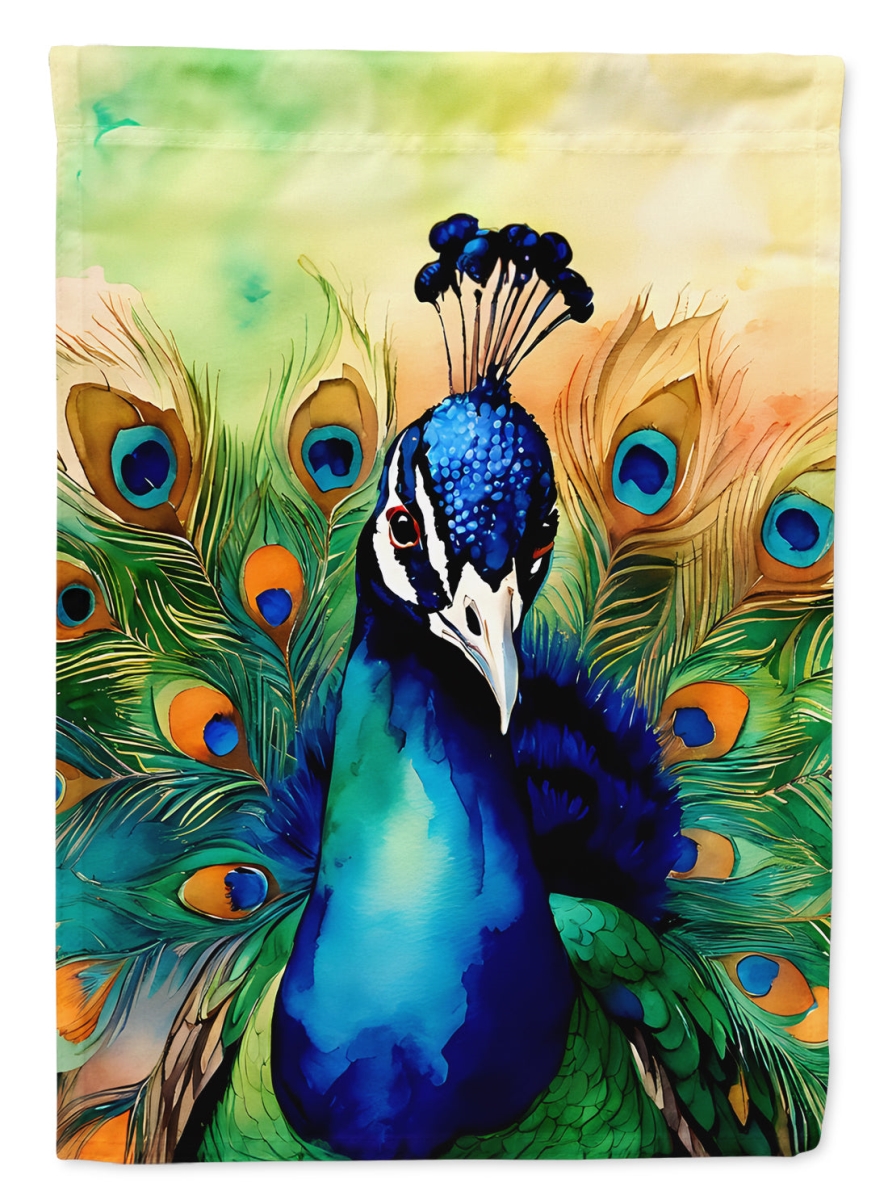DAC3248GF 15.5 x 11.25 in. Peacock Garden Flag