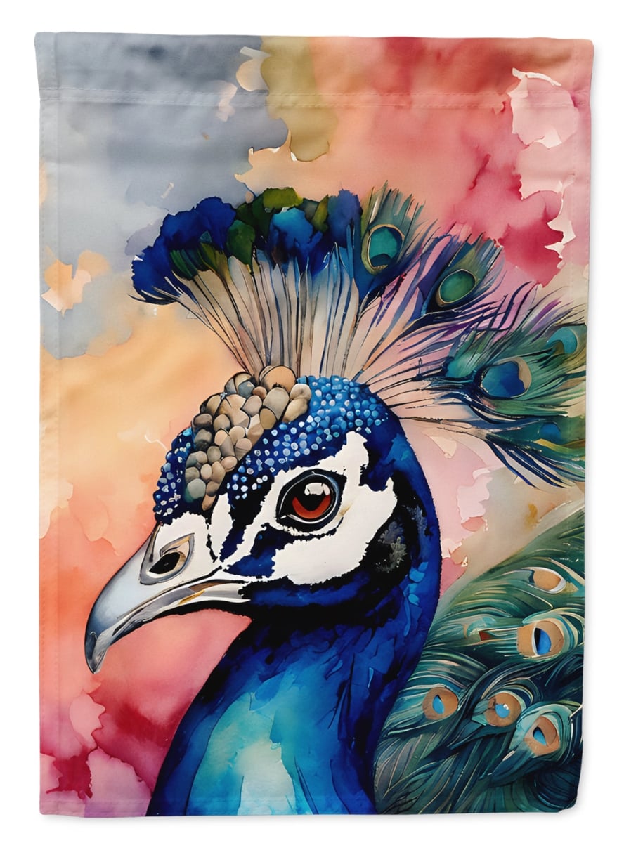 DAC3249GF 15.5 x 11.25 in. Peacock Garden Flag