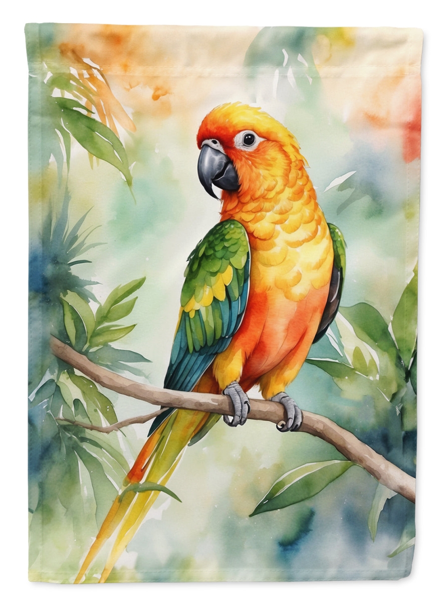 DAC7482GF 15.5 x 11.25 in. Sun Conure Garden Flag