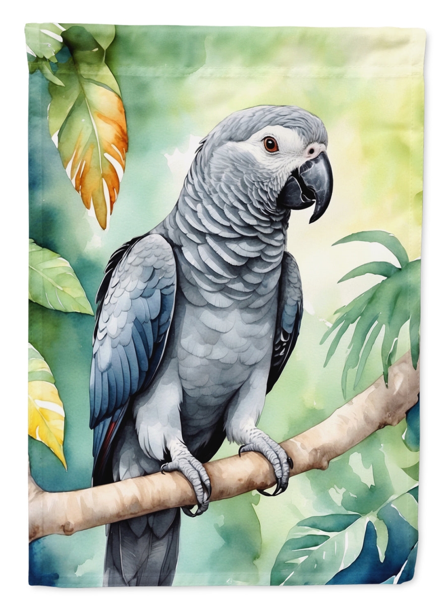 DAC7409CHF 40 x 28 in. African Grey Parrot House Flag