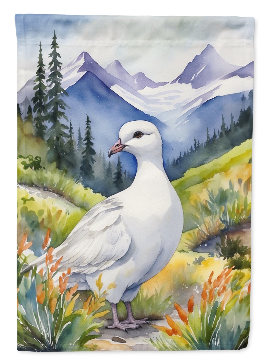 DAC7413CHF 40 x 28 in. Alaska Willow Ptarmigan House Flag