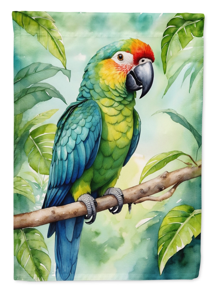 DAC7415CHF 40 x 28 in. Amazon Parrot House Flag