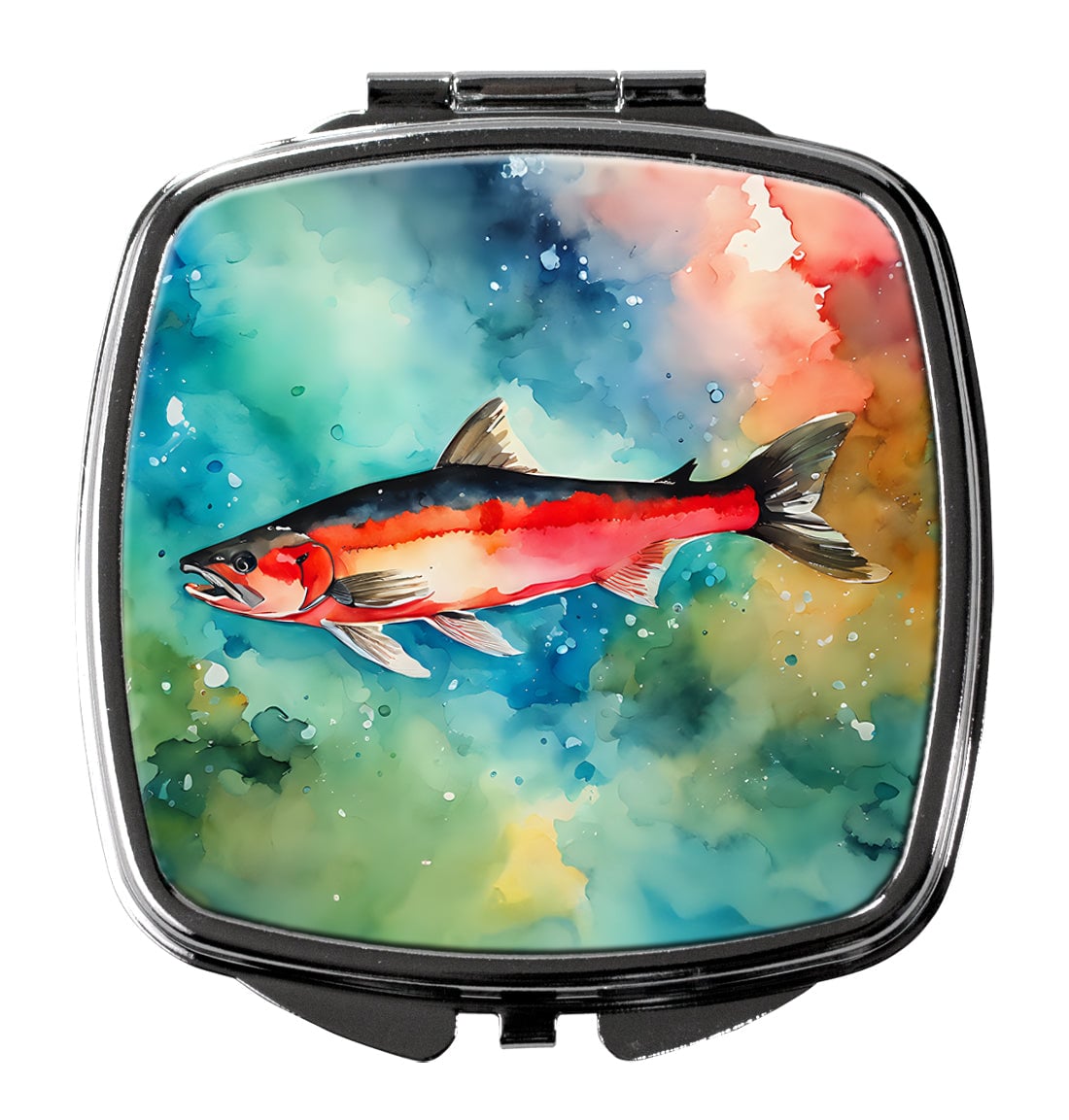 DAC2817SCM 3 x 2.75 in. Salmon Compact Mirror