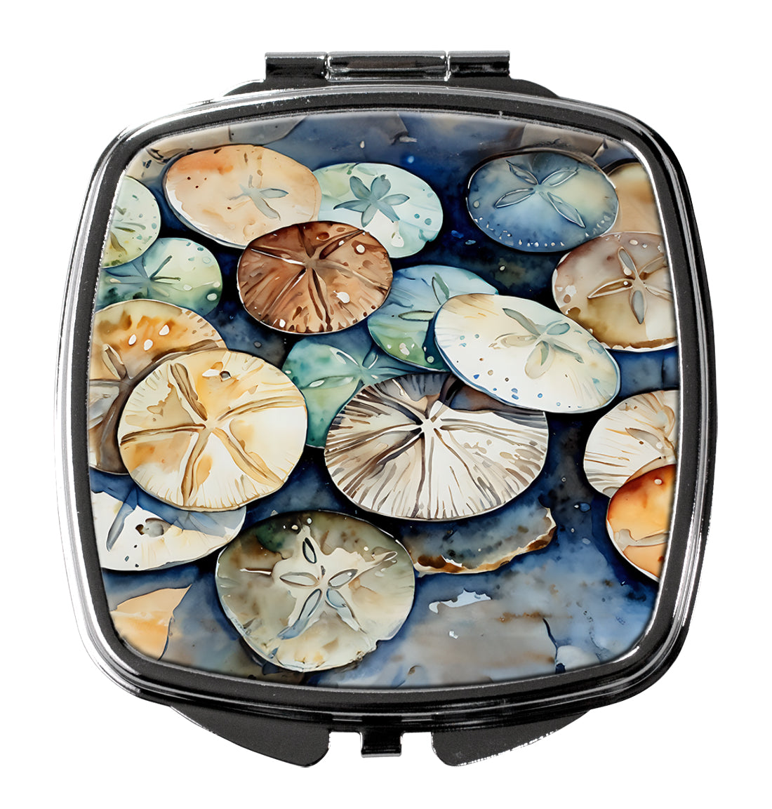 DAC2819SCM 3 x 2.75 in. Sand Dollars Compact Mirror