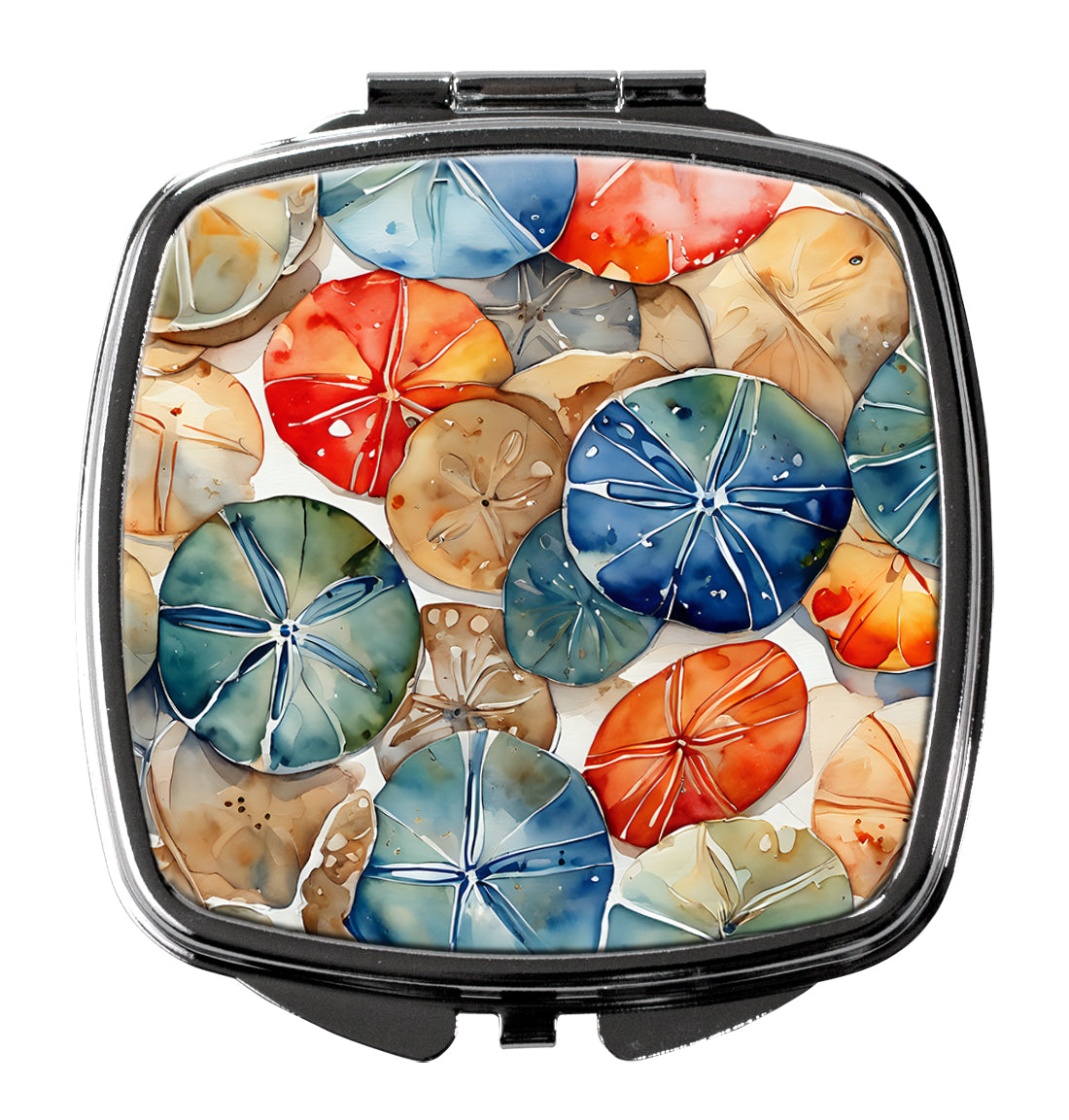 DAC2820SCM 3 x 2.75 in. Sand Dollars Compact Mirror