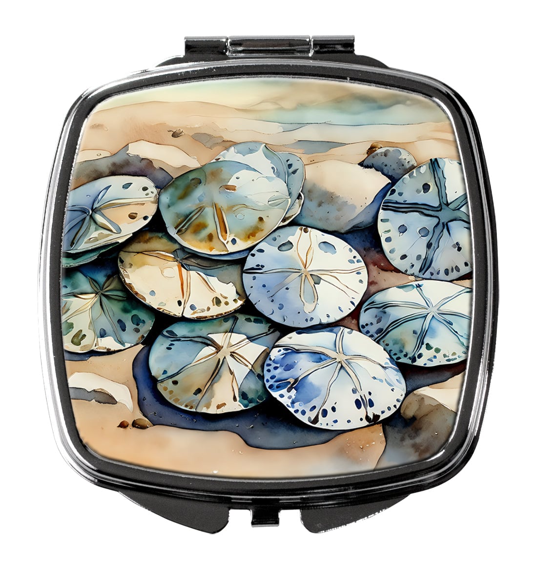DAC2821SCM 3 x 2.75 in. Sand Dollars Compact Mirror
