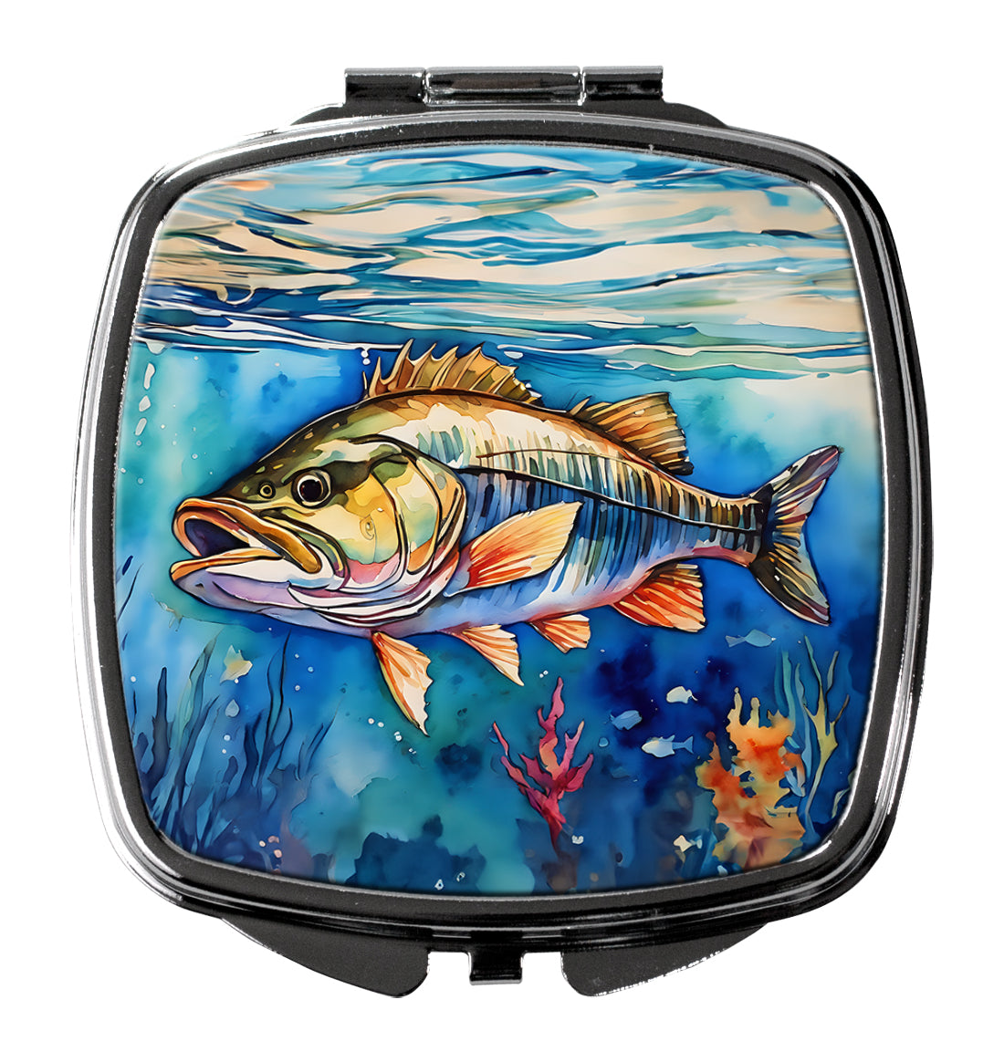 DAC2833SCM 3 x 2.75 in. Striped Bass Compact Mirror