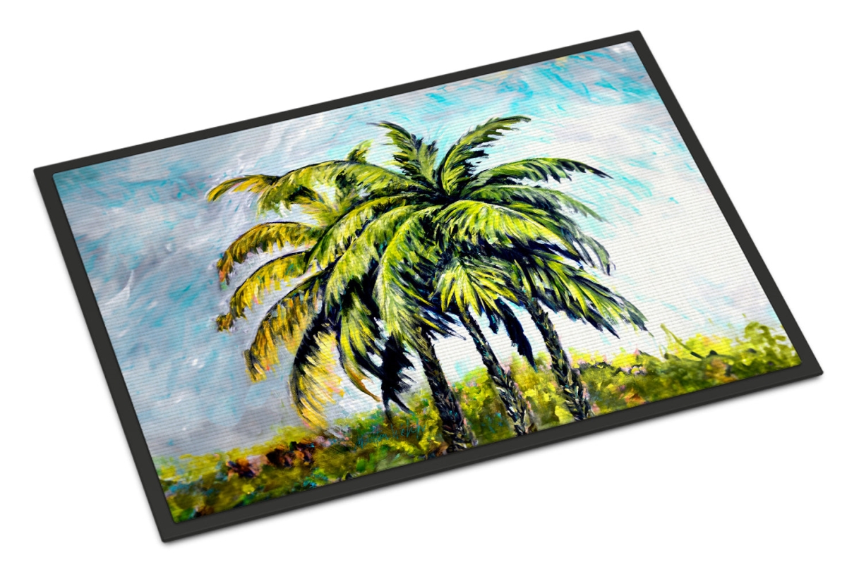 MW2145MAT 18 x 27 in. Tropical Breeze Palm Trees Doormat
