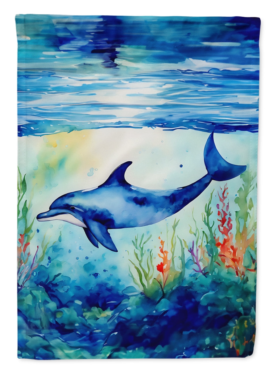 DAC2781GF 15.5 x 11.25 in. Dolphin Garden Flag