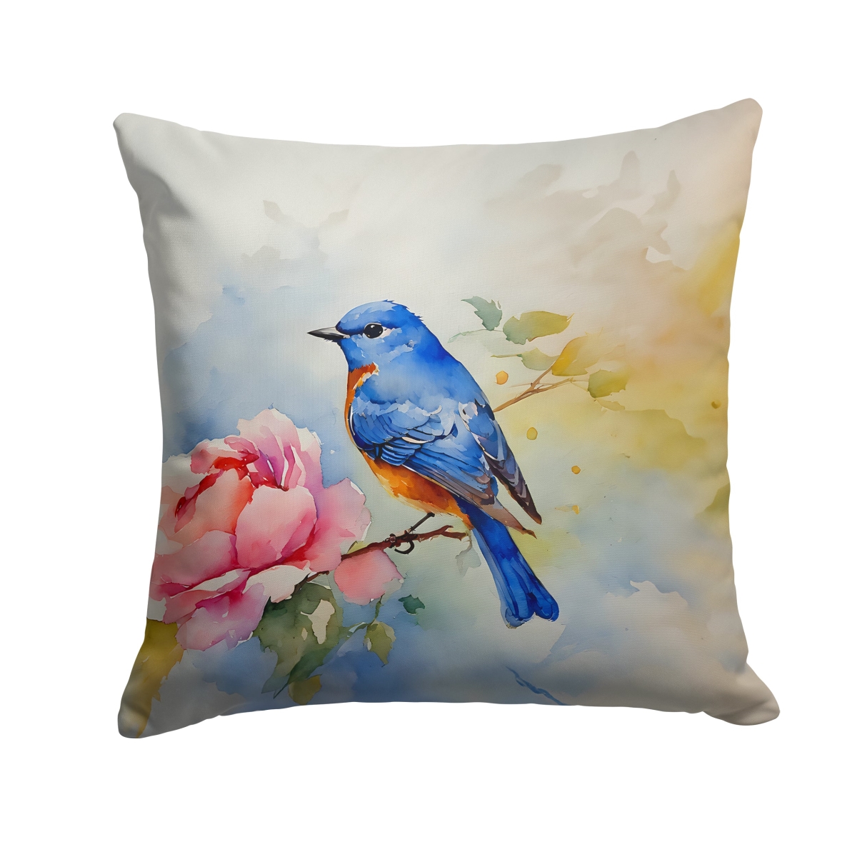 DAC3188PW1818 18 x 18 in. Bluebird Throw Pillow