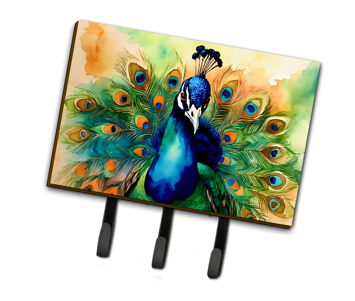 DAC3248TH68 9 x 6 in. Peacock Leash or Key Holder