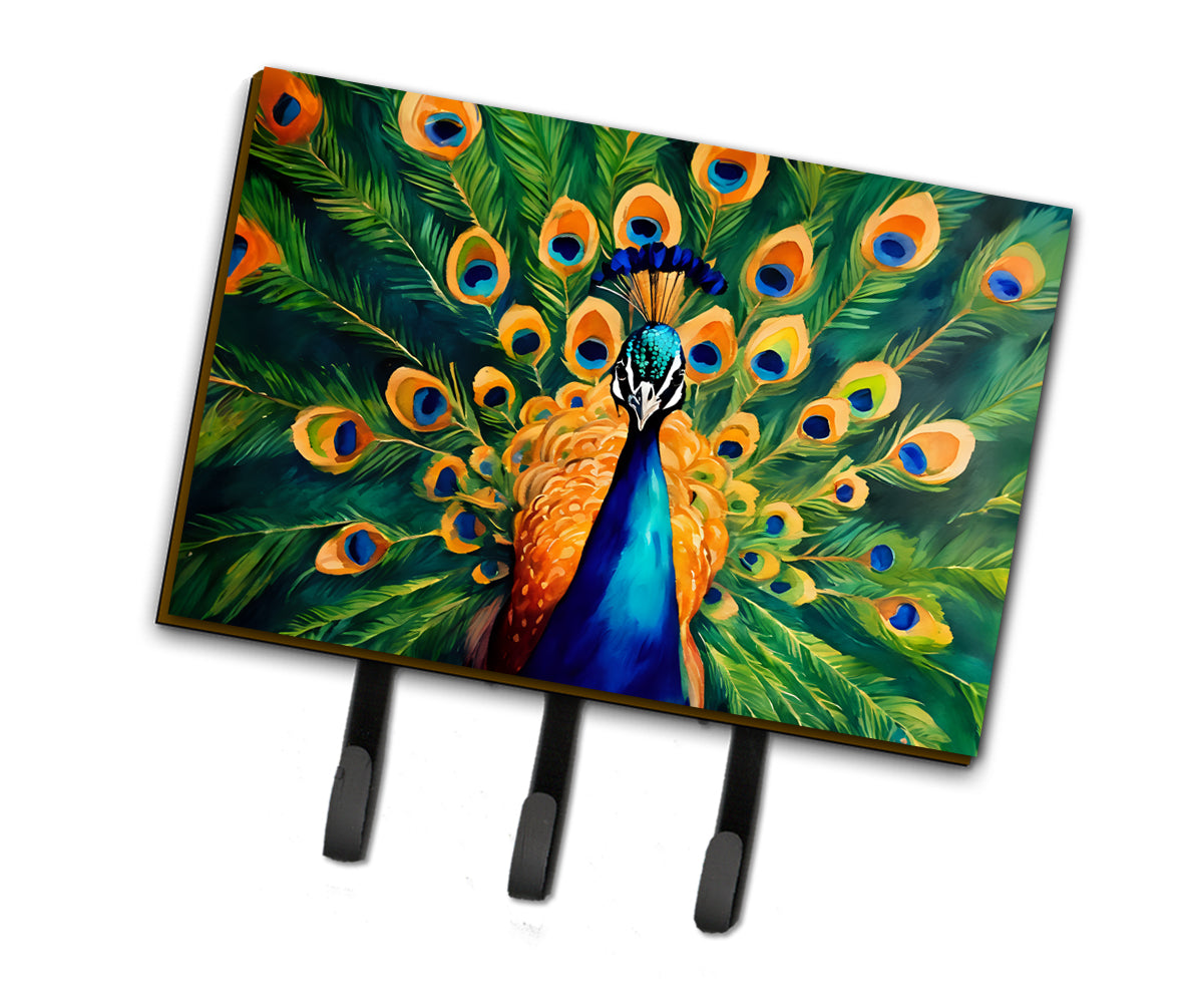 DAC3250TH68 9 x 6 in. Peacock Leash or Key Holder