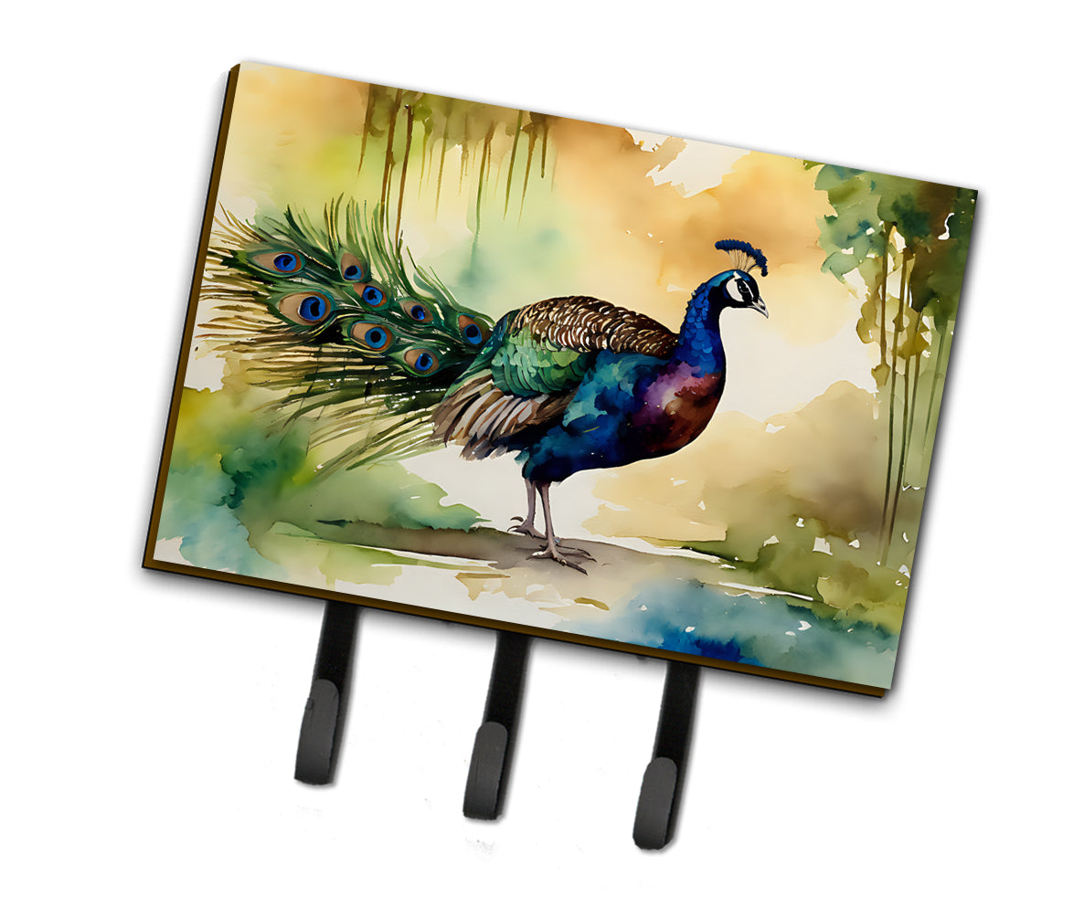DAC3252TH68 9 x 6 in. Peacock Leash or Key Holder