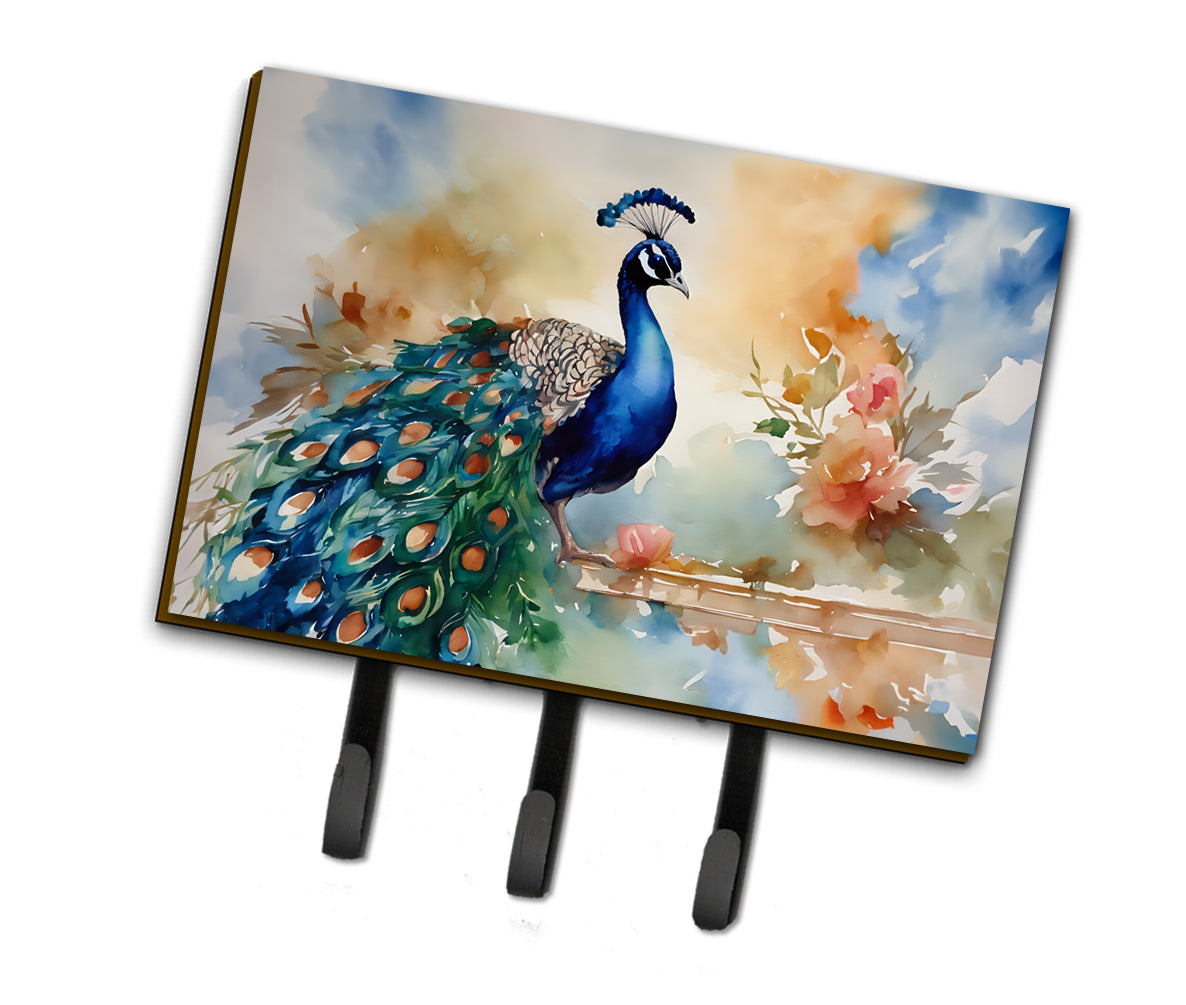 DAC3253TH68 9 x 6 in. Peacock Leash or Key Holder