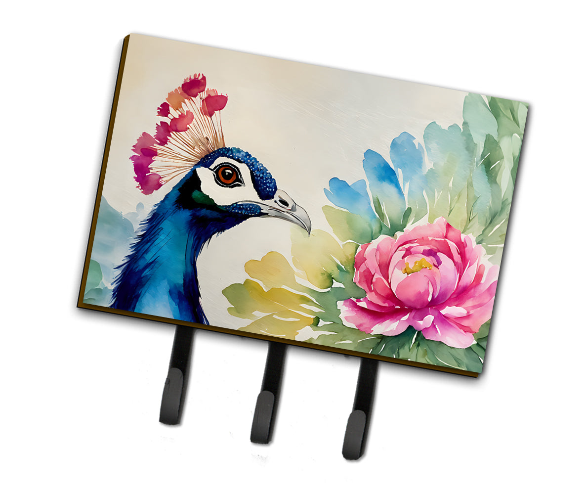 DAC3254TH68 9 x 6 in. Peacock Leash or Key Holder