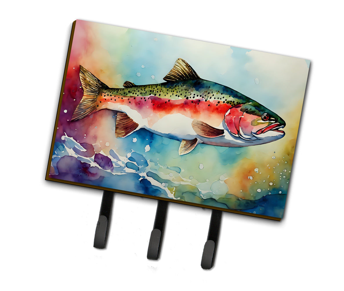 DAC2815TH68 9 x 6 in. Rainbow Trout Leash or Key Holder