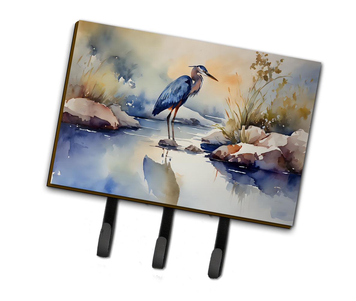 DAC2850TH68 9 x 6 in. Blue Heron Leash or Key Holder