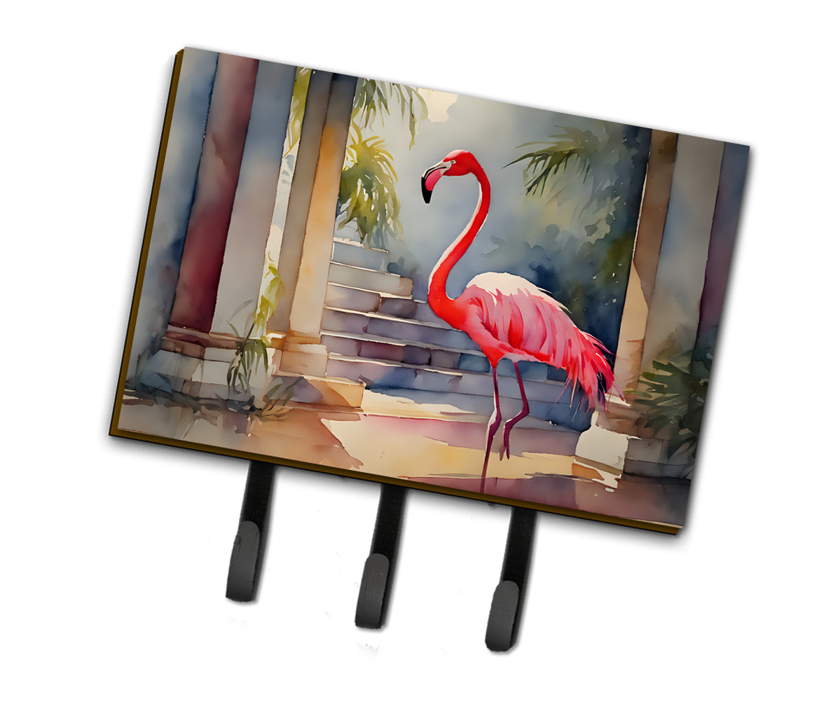 DAC2862TH68 9 x 6 in. Flamingo Leash or Key Holder