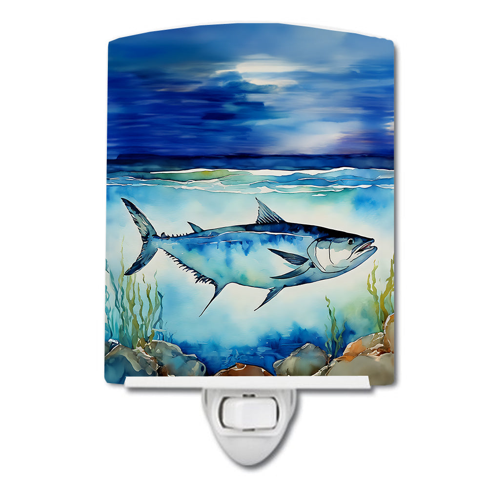 DAC2771CNL 6 x 4 in. Bluefin Tuna Ceramic Night Light