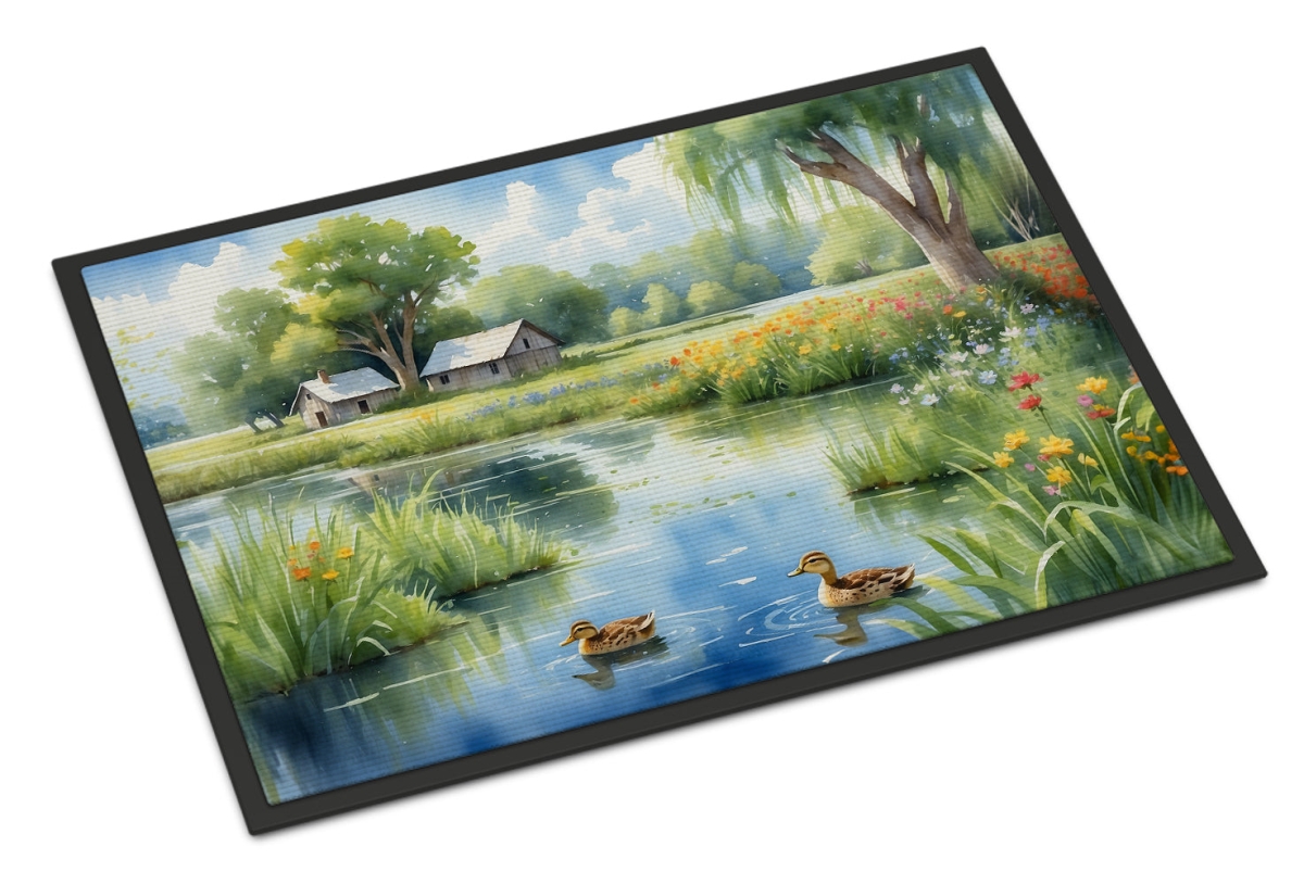 DAC7697MAT 18 x 27 in. Mother Duck Doormat