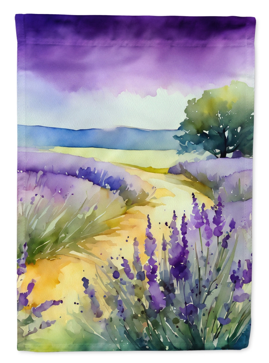 DAC1582CHF 40 x 28 in. Lavender in Watercolor House Flag