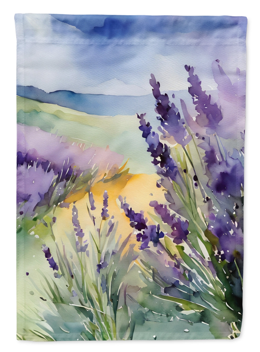 DAC1583CHF 40 x 28 in. Lavender in Watercolor House Flag