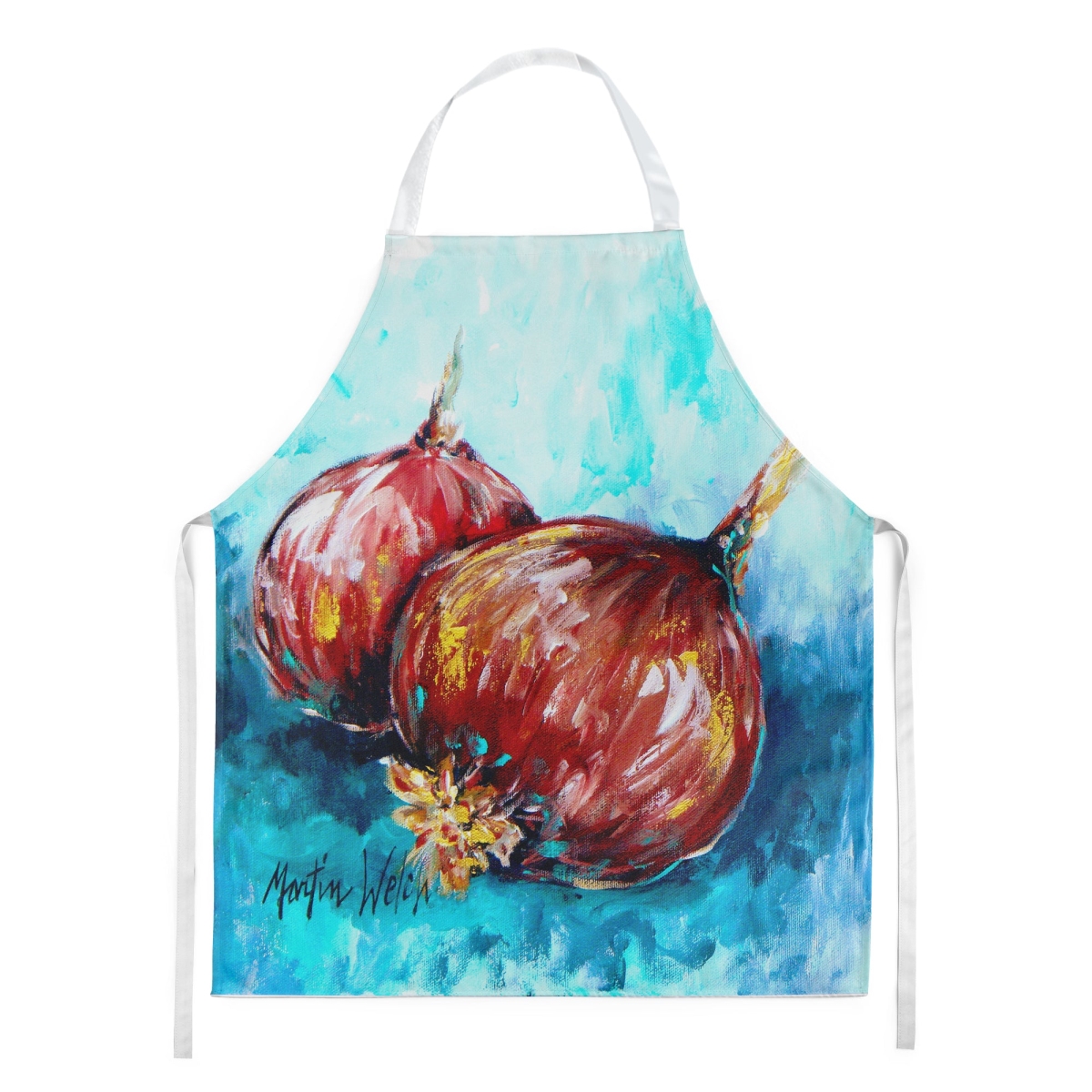 Picture of Carolines Treasures MW2067APRON 30 x 27 in. Onion Funions Apron