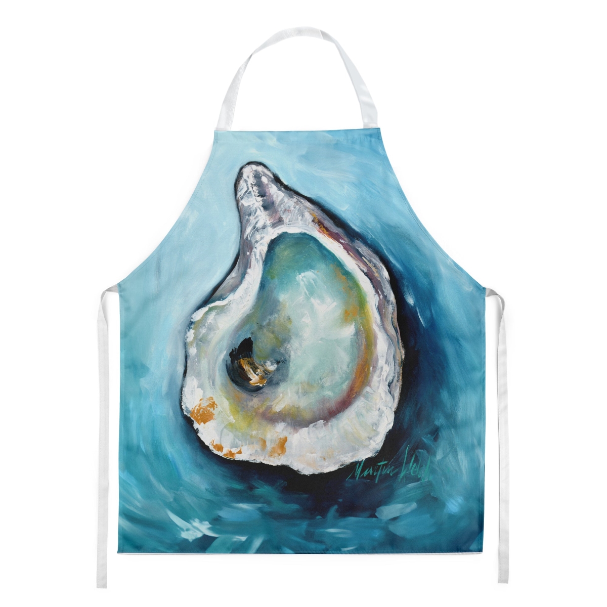 Picture of Carolines Treasures MW2082APRON 30 x 27 in. J Mac Oyster Apron