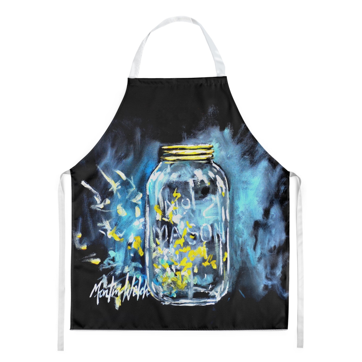 Picture of Carolines Treasures MW2087APRON 30 x 27 in. Lightning Bugs Apron