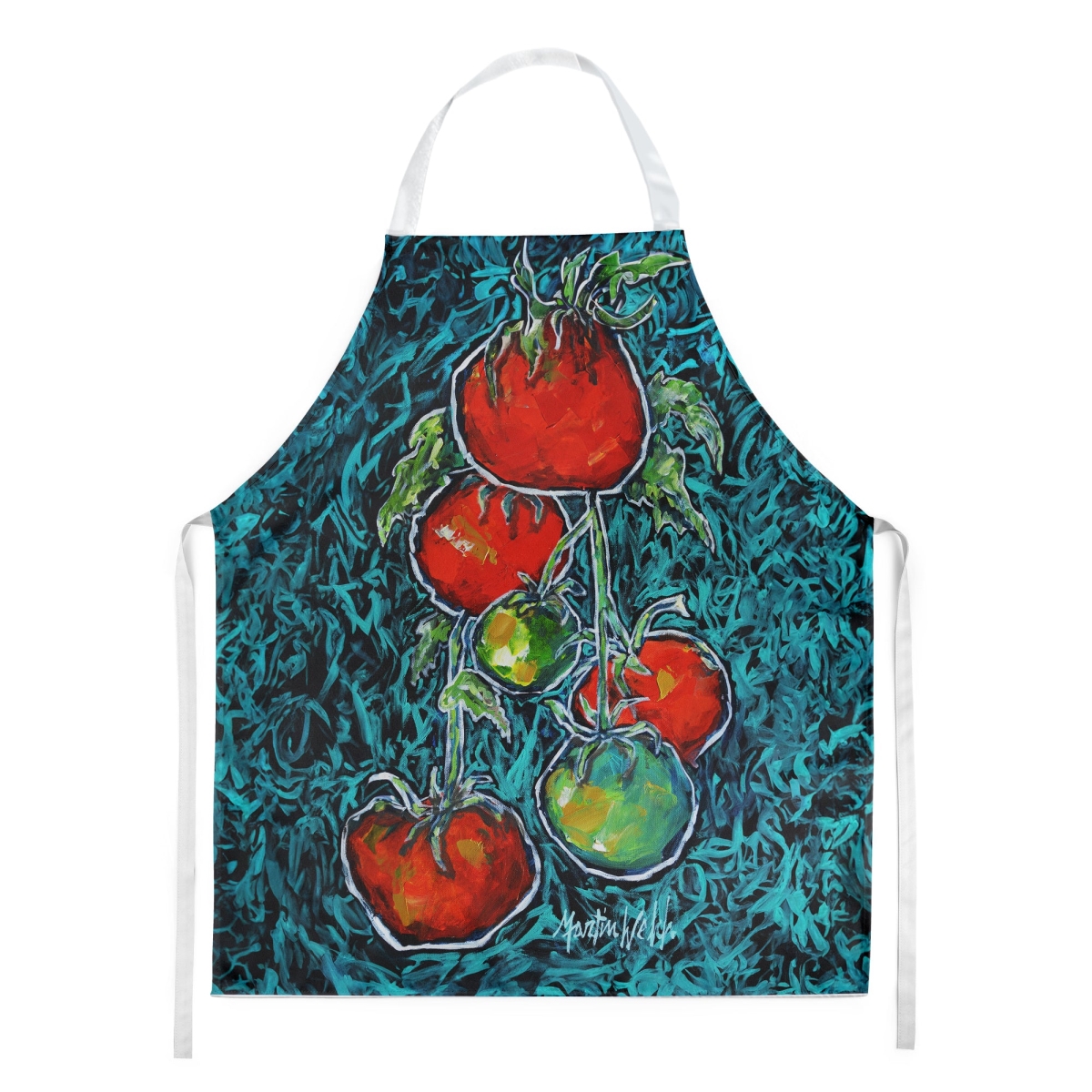 Picture of Carolines Treasures MW2093APRON 30 x 27 in. Maters Tomatoes Apron
