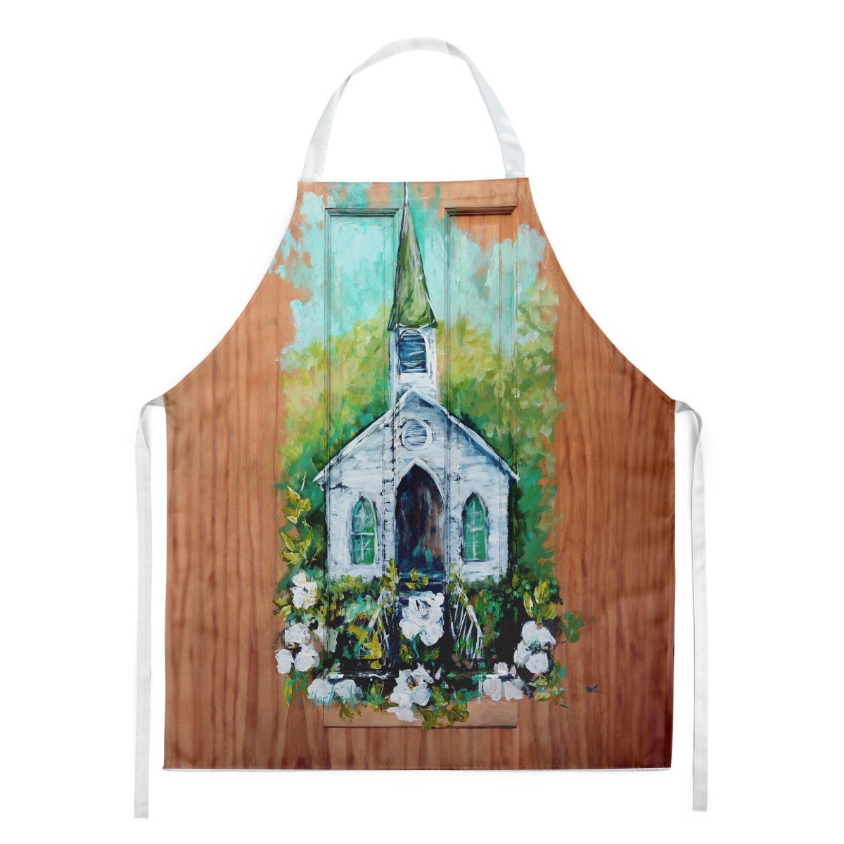 Picture of Carolines Treasures MW2103APRON 30 x 27 in. Nostalgic Zion AME Apron